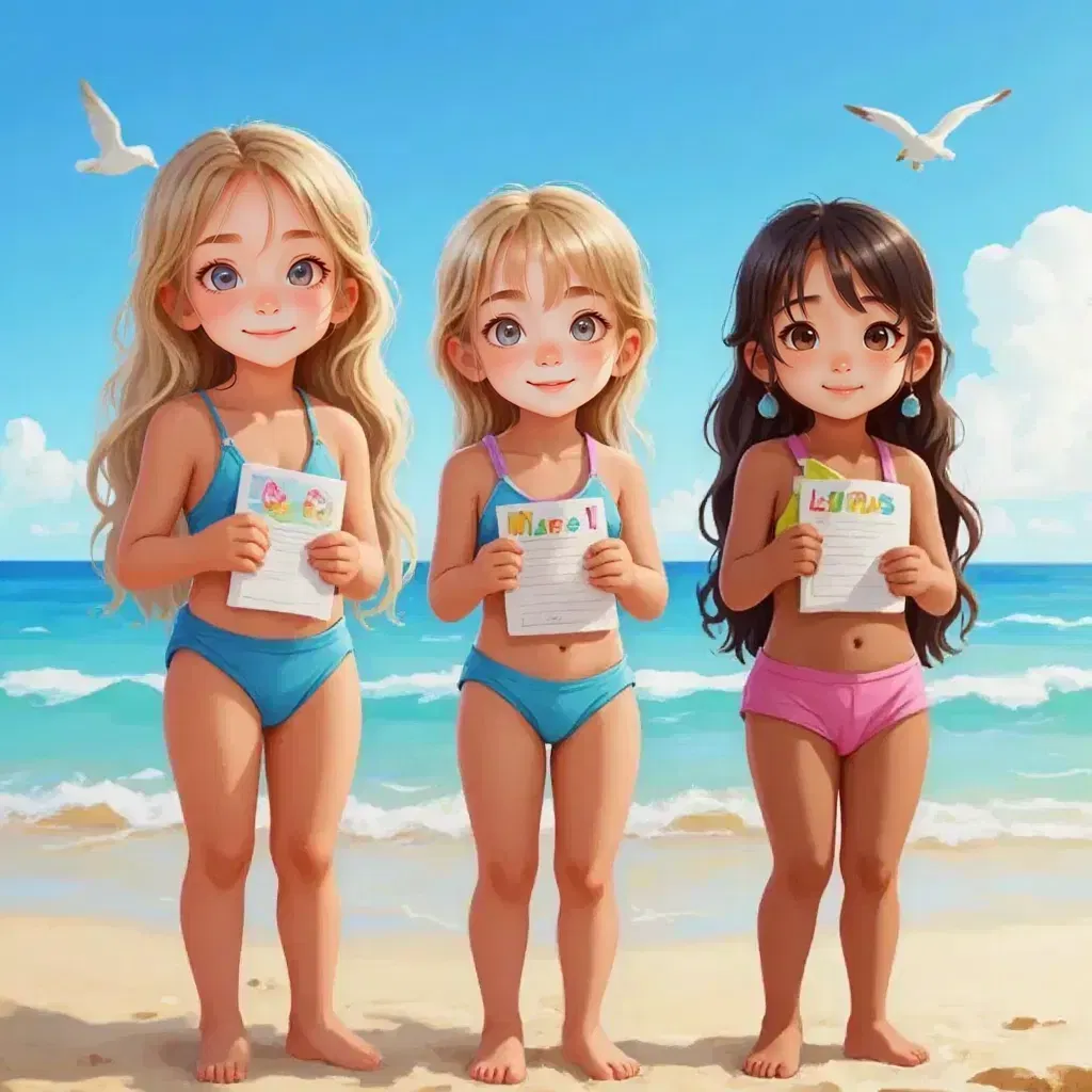 A Princess at the Beach