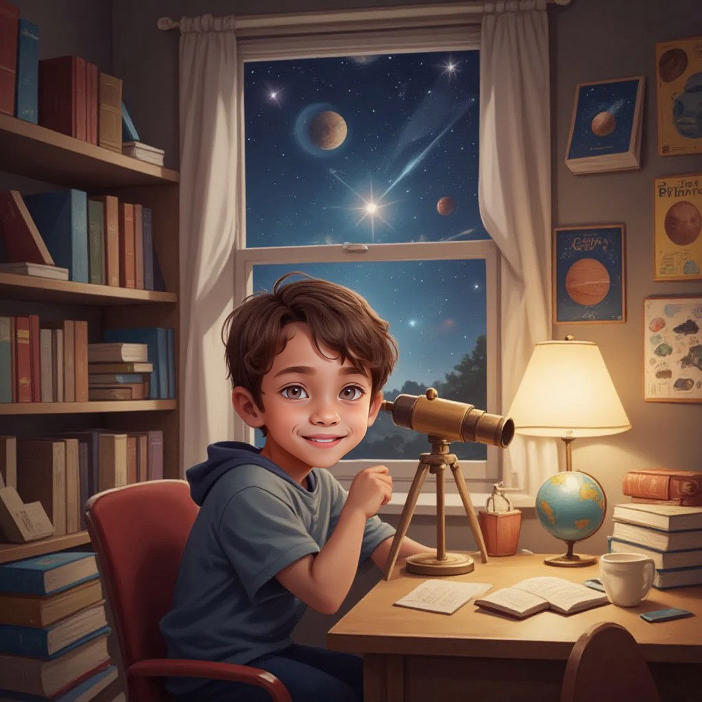 ERIC WHO WANTS TO BE AN ASTRANAUT