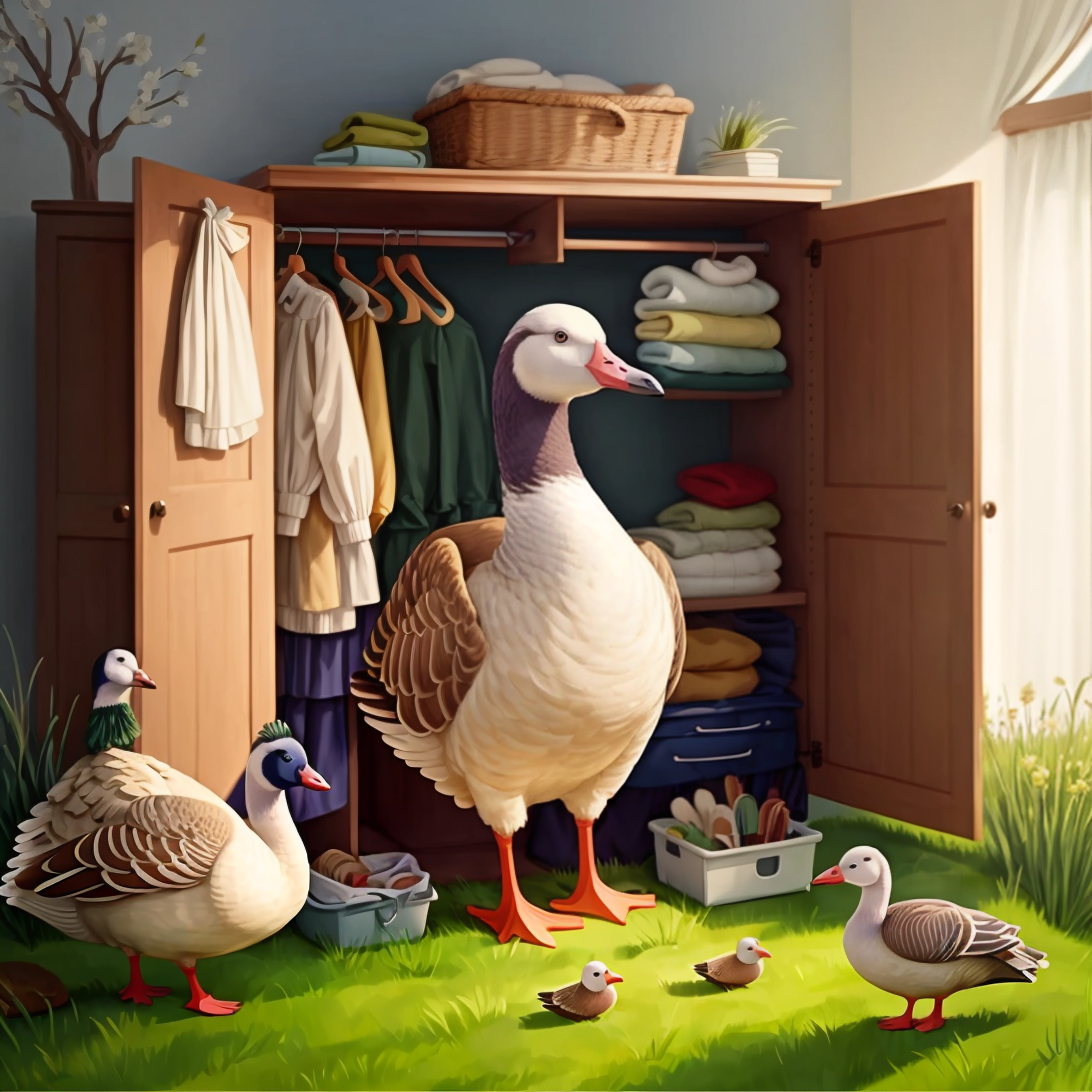 Gertrude's Magical Wardrobe