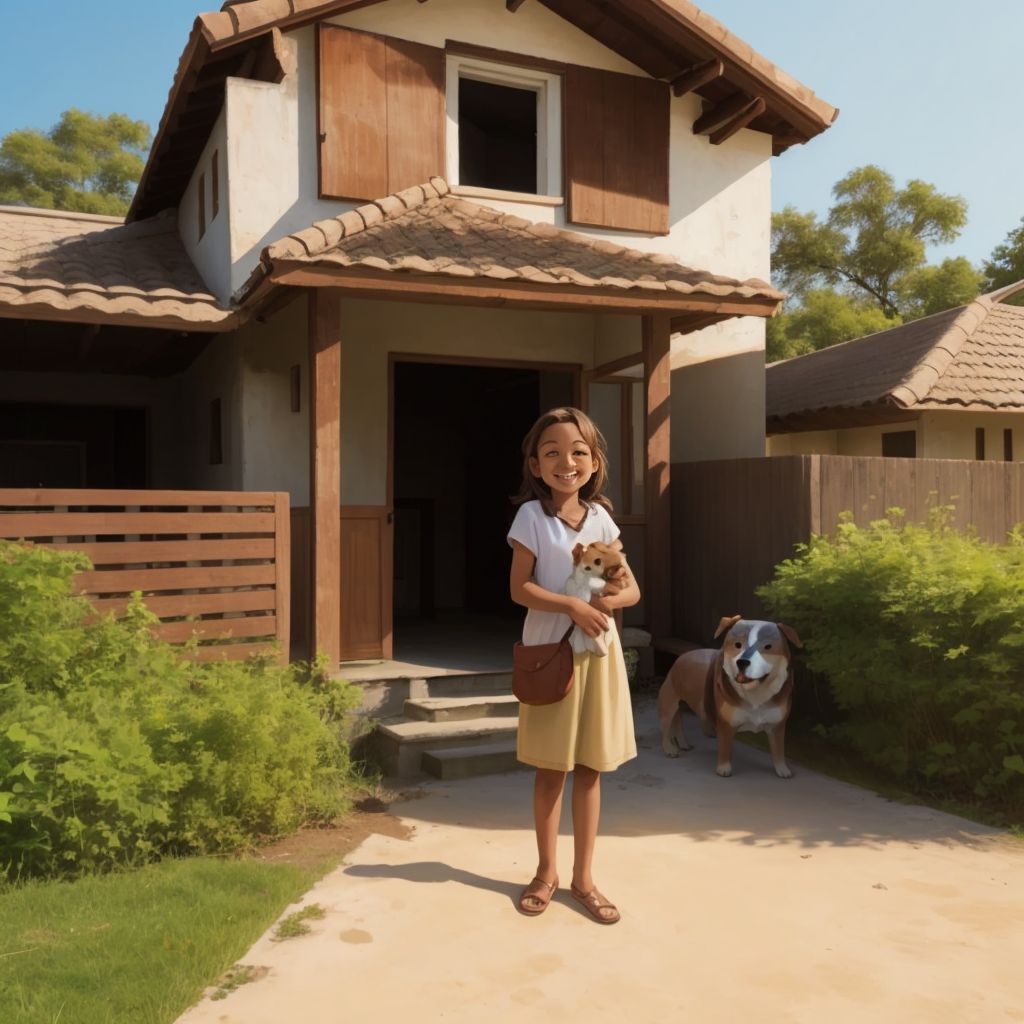 Happy Gili and her family