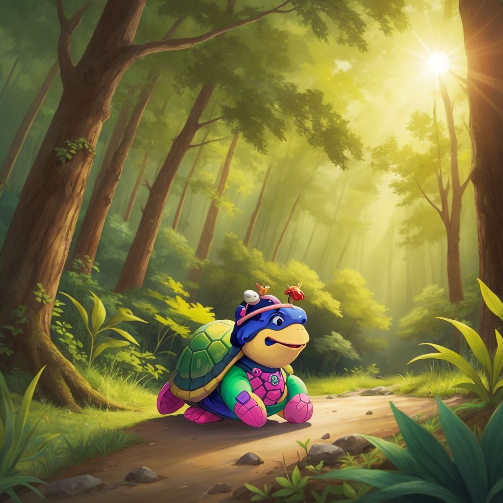 Happy Turtle's Opposite Friends