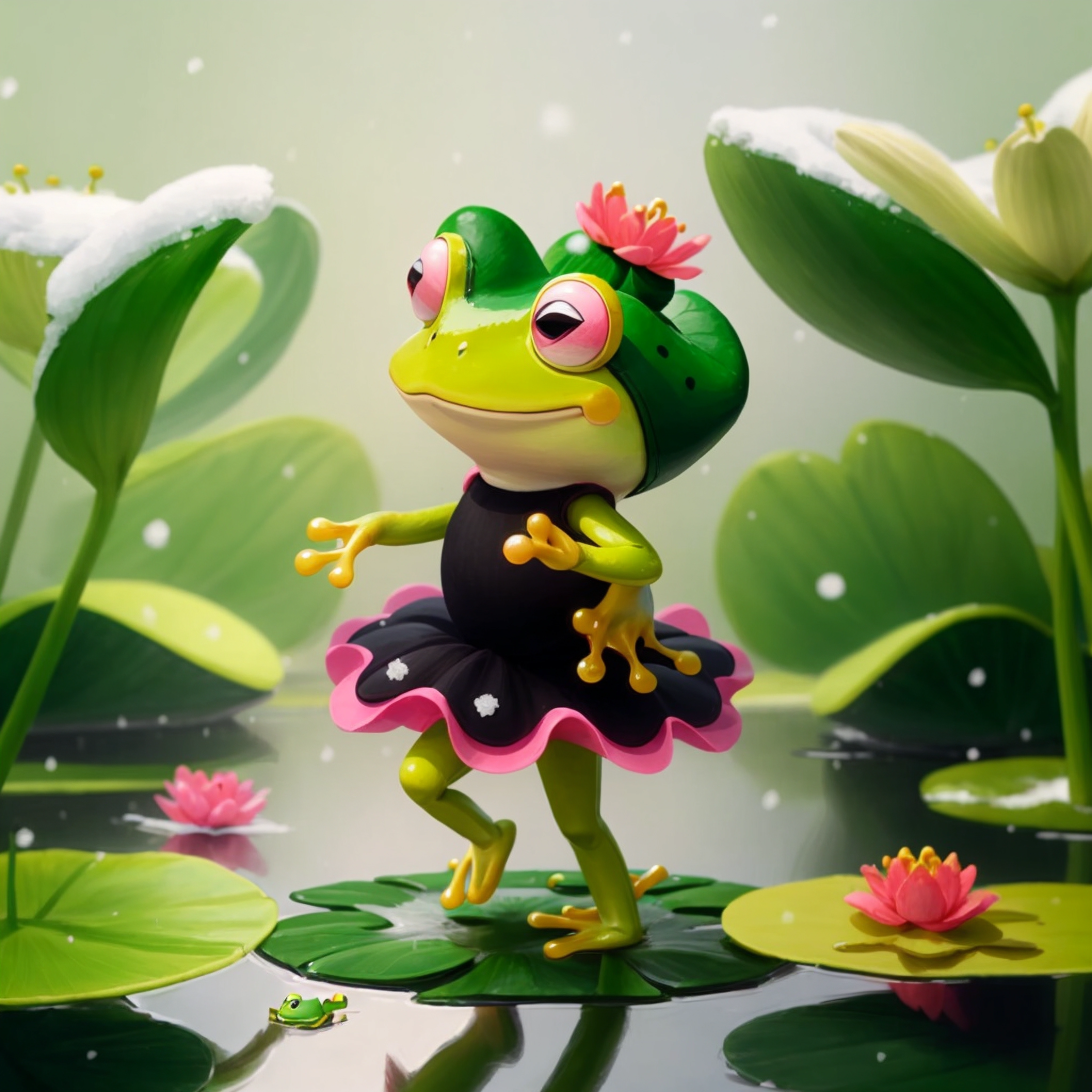 lily's Winter Dancing Adventure