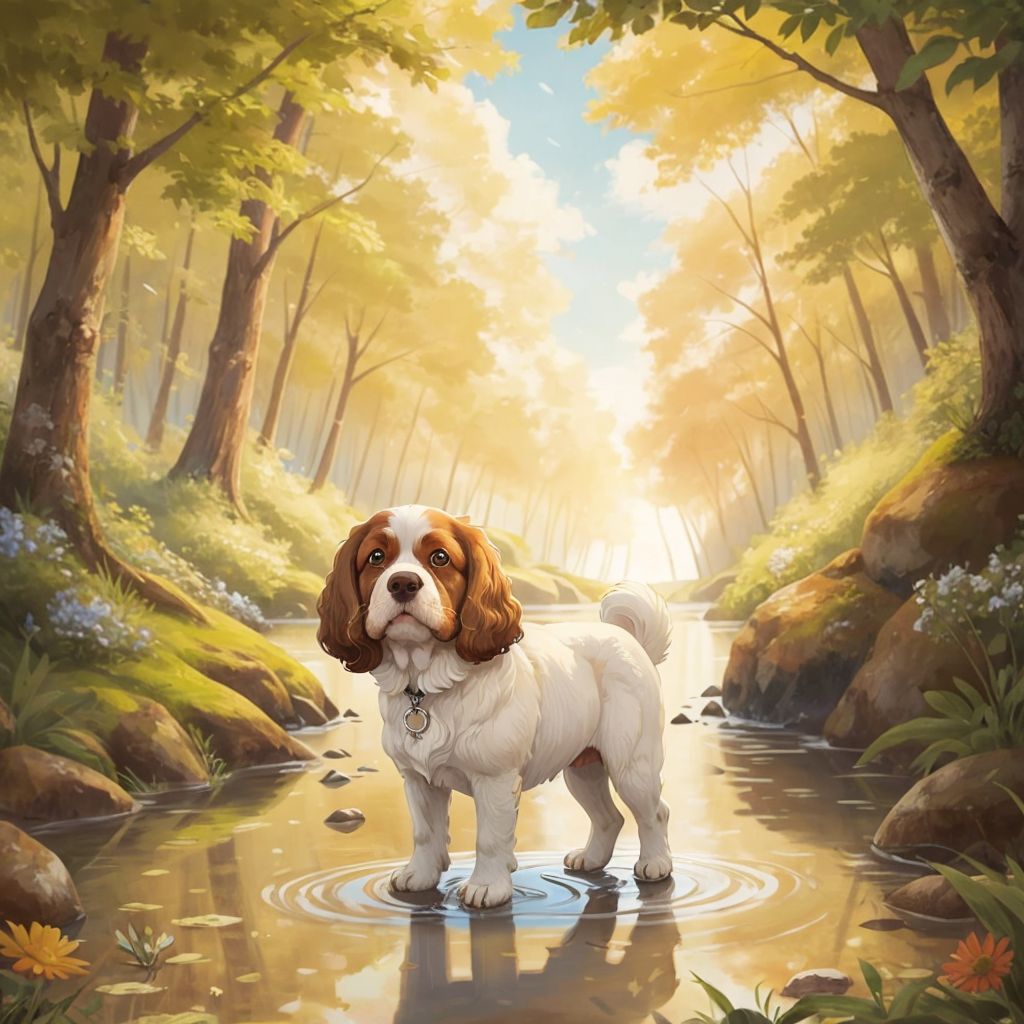 Spudley and TaterTot Safety at the Lake