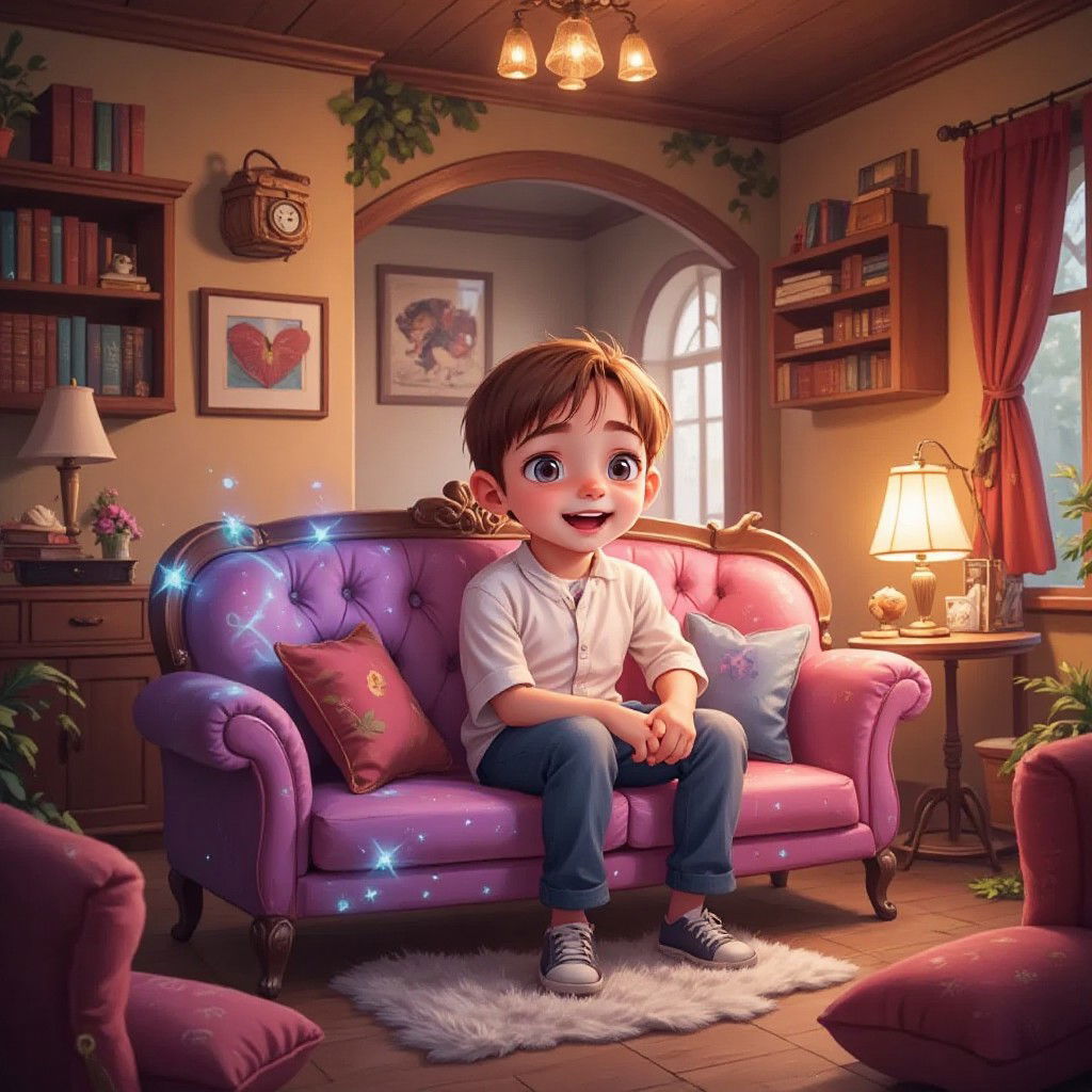 The Tale about mystery flying sofa-bed