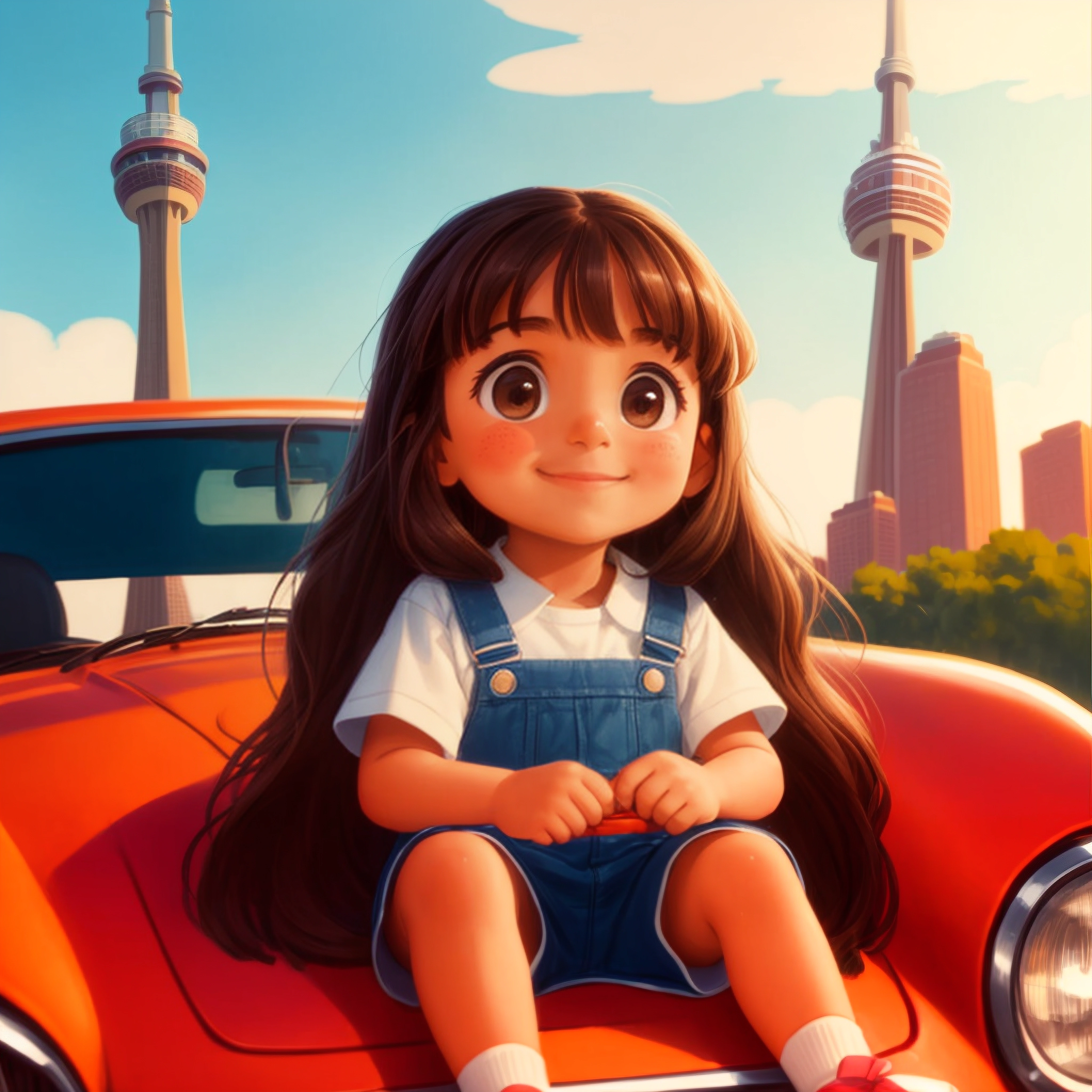 Un dia en la Cn tower, Toronto